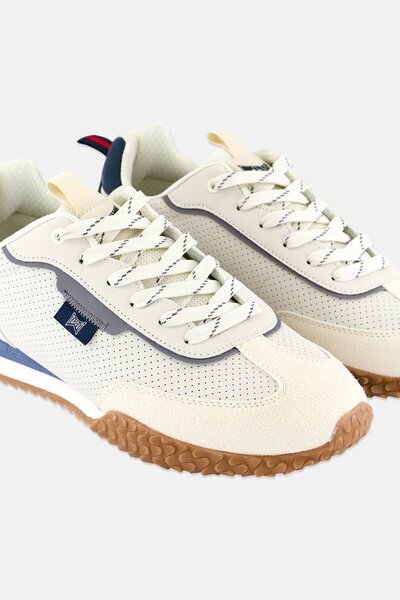 Tapout Men Lace Up Outdoor Shoes, Off White