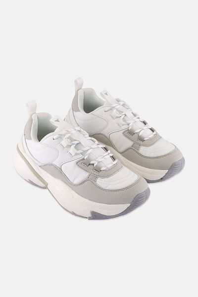 Victoria Women Lace Up Casual Shoes, White