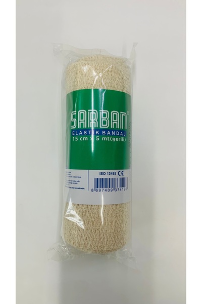 SAR-BAN Hassas Ciltler Için Elastik Konfor 15cm X 5metre Bandaj
