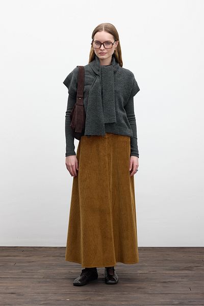 Manuka Düzyorgu Scarf Knitwear Suvertex Anthracite
