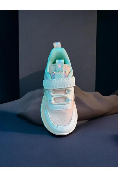 pepino Girl's Disney Figured Lighted Rubber Sole Orthopedic Daily Shoes