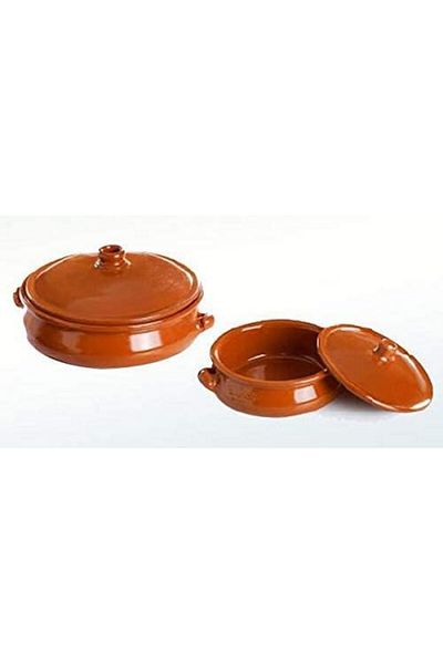 Regas CLAY POT ROUND CASSEROLE #13069 (23 CM)