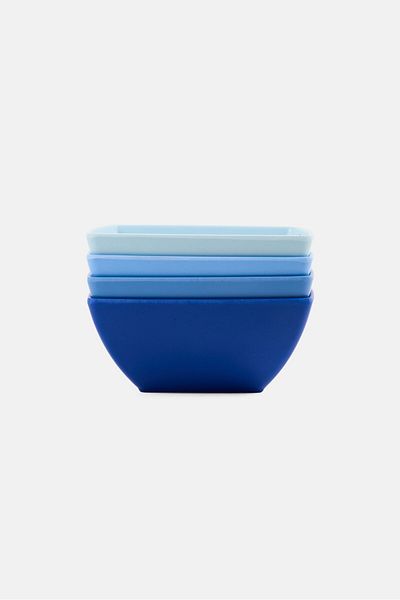 Gibson Home 4 Pieces Dinner Bowls, Multicolor