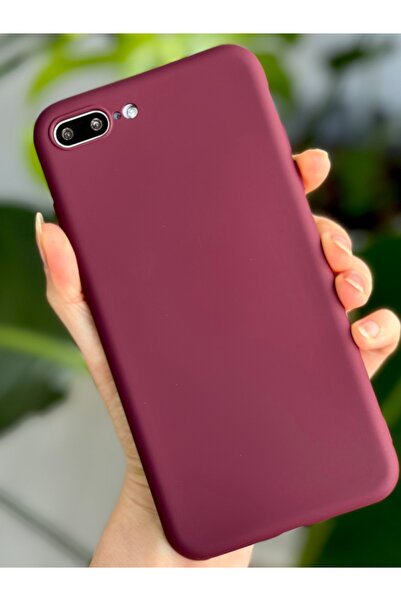 Go Aksesuar Iphone 7 Plus ve 8 Plus  Uyumlu Içi Kadife Esnek Silikon Leke Tut...