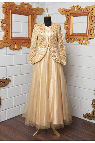 Setrms 15y1004 Payetli Boncuk Detaylı Abiye