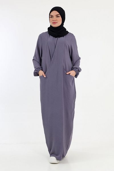 Berel Moda Gray Bihter Cross Dress
