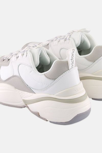 Victoria Women Lace Up Casual Shoes, White