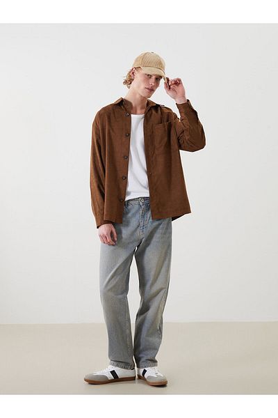 LC Waikiki Comfortable Fit Long Sleeve Men's Shirt