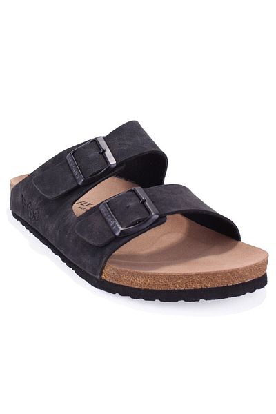 FLY SOFT S903 Μαύρες καθημερινές ορθοπεδικές ανδρικές αθλητικές παντόφλες