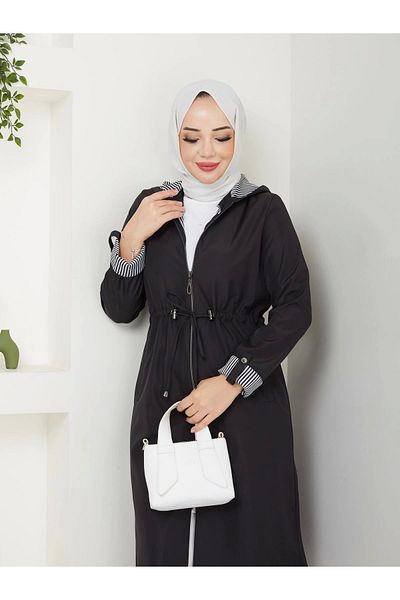 kaes giyim Women's Long Wear Exit trench coat islamic