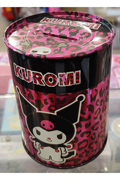 bundle island Μεταλλικός κουμπαράς με φιγούρα Κουρόμι AD79