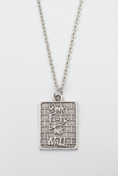 Bu Farklı Pink Floyd The Wall Gümüş Kaplama Düz Zincir Kolye