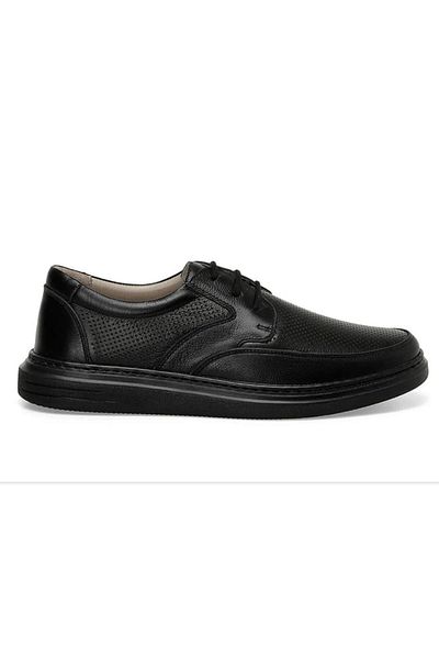 Polaris 107201   Men's 40/45 Genuine Leather Laced Comfort Casual Shoes