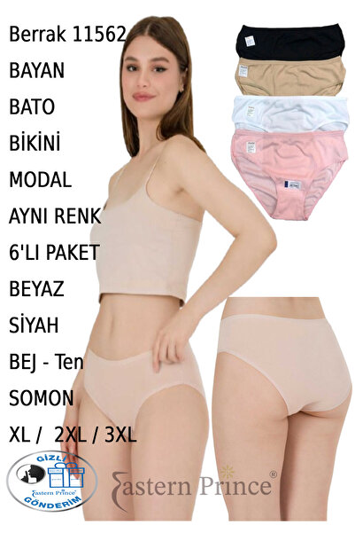 Berrak 11562 Kadın Bato Bikini Külot Modal 6 Adet