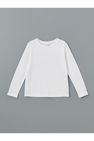 LC Waikiki New Season Crew Neck Girls' T-Shirt - S50543Z4