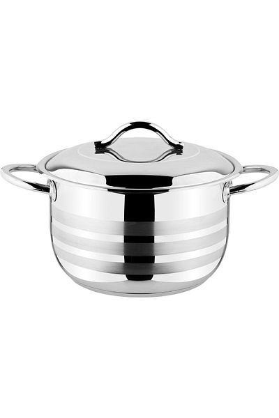 OMS 40x23 Cm Deep Steel Pot 2005