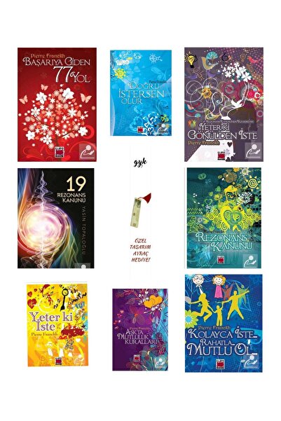 Elips Kitap Elips 8 kitap set özel tasarım ayraç hediyeli!