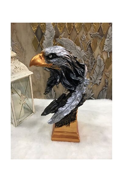 Yaratıcı sanatlar atölyesi Büyük Boy Dekoratif Kartal Büstü Biblo