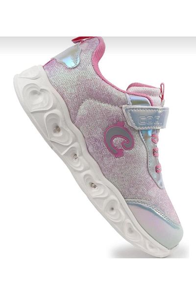 Cool Yuki-Ftl 31/36 Kids Lighted Sole Velcro Sneaker Sneakers Sneakers