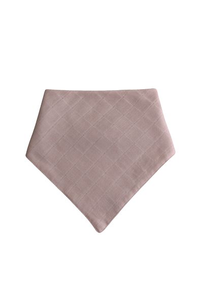 MyVera Powder - Double Layer Muslin Fabric Baby Drool Bib & Scarf with Snap Fasteners