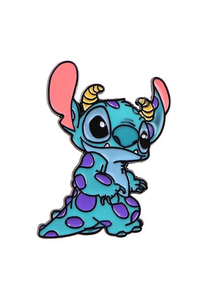 Choice 1 Stitch Cos Monster Enamel Pin Brooches For Women Lapel Pins Badges On Backpack Clothing Accessori.
