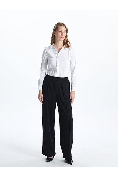 LC Waikiki Long Sleeve Poplin Women's Shirt
