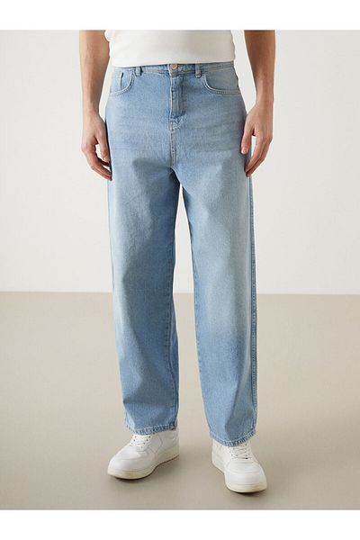 LC Waikiki Pantaloni de jeans pentru bărbați largi
