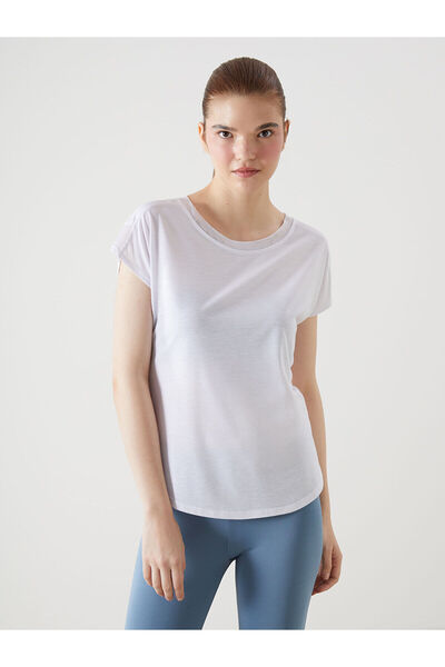 LC Waikiki Γυναικείο αθλητικό μπλουζάκι XSIDE ACTIVE Crew Neck