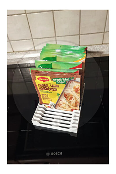 Bi'şeyler Sepeti Kitchen Pack Organizer Mutfak Çorba Puding Paket Düzenleyici...