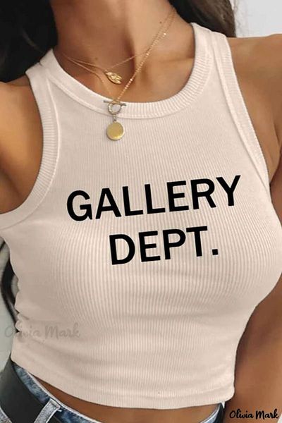 Gofeel Μπλούζα με στάμπα Gallery Dept με λουράκι με μήκος ζώνης