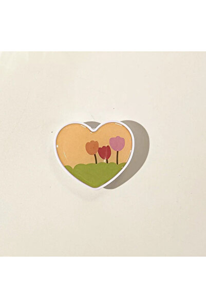 EDELFU Popsocket Sevimli Desen Telefon Tutacağı Sert Yüzey Yapışkanlı Parmak Tutucu