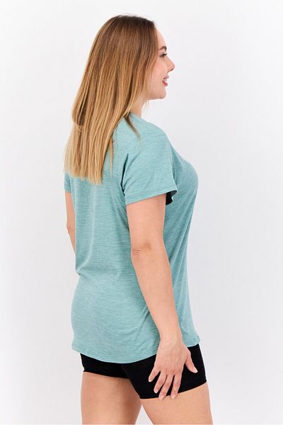 Head Women Slim Fit Short Sleeve Outdoor T-shirt, Green