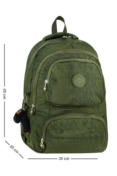 Niss Store Unisex Monkey Gift Waterproof Crinkle Daily Backpack and School Bag