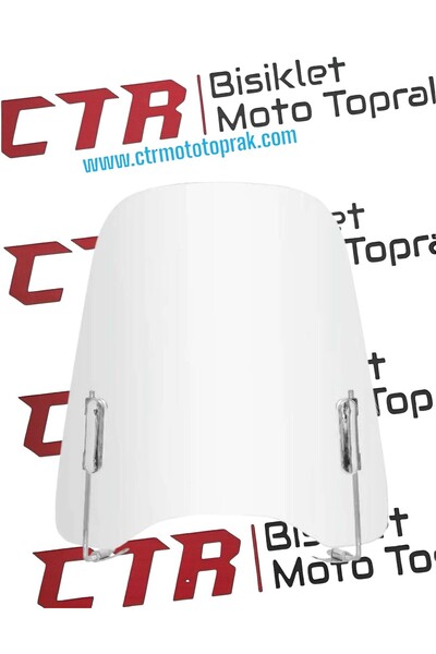 CTR Cup-scooter-cg Tüm Modeller Uyumlu Cam Sperlik  Kalınlık 3mm KALİTE YÜKSE...