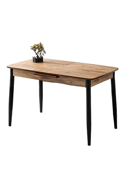 Viento Mobilya Milano Diş Budak Desen Açılır 120X70 Masa (Açılımış Ölçüsü 150X70)