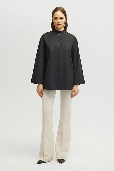 Touché Privé DOMINANT COLLAR POPLIN SHIRT