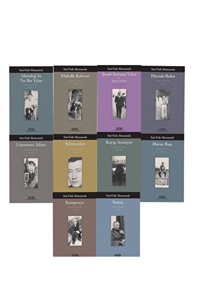 Yapı Kredi Yayınları Mahkeme Kapısı Son Kuşlar Semaver Mahalle Kahvesi Kayıp Aranıyor Havuz Başı Sarnıç Havada Bulut