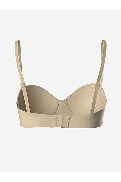 LC Waikiki LCW DREAM Ροζ Underwire Μη Γεμισμένο Επίπεδο Σουτιέν Στράπλες