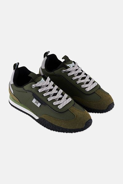 Tapout Men Lace Up Outdoor Shoes, Army Green