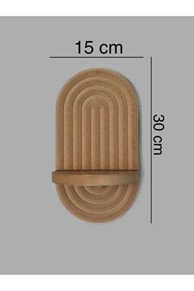 Serenti Home Boyanabilir Dekoratif Duvar Rafı