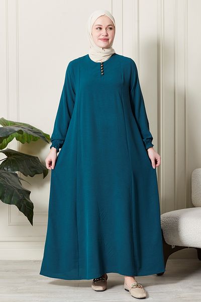fistan Plus Size Hijab Clothing - Prayer, Aerobin and Fish Dress