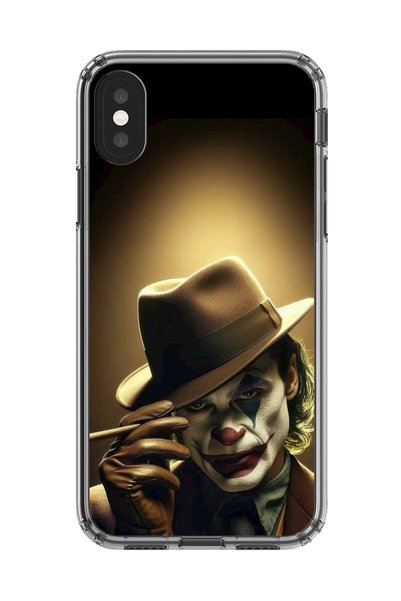 Dali Design حافظة شفافة متوافقة مع هاتف iPhone XS Max بتصميم جوكر
