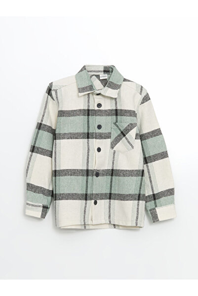 LC Waikiki Lcwk Ekose Erkek Çocuk Gömlek Ceket