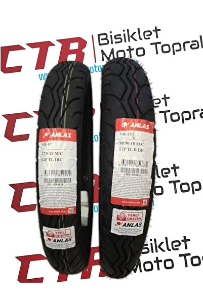 CTR Irc Ybr125 Cbf 150 CB125 ACE TİTAN  için 2.75-18 Ve 90/90-18 Irc Lastik Set