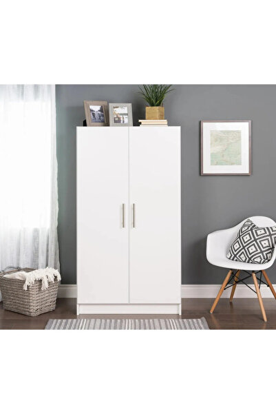 Genel Markalar Mojito Mdf Gardırop 2 Kapaklı Askılı Ve Raflı