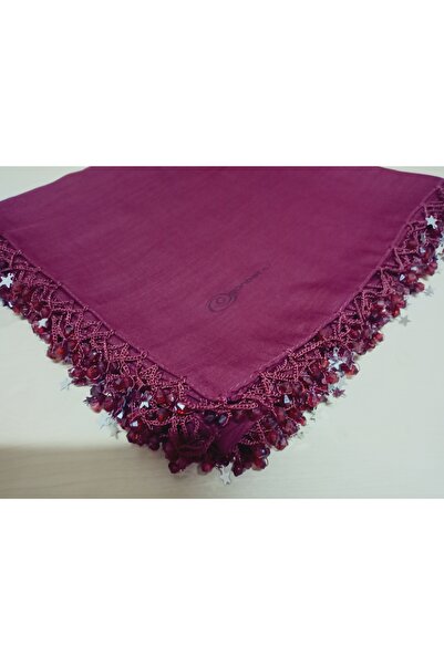 hoaryage Lucru manual cu mărgele brodate cu stele - eșarfă din pânză de brânză, pătură Mevlüt yemenită 4 fețe