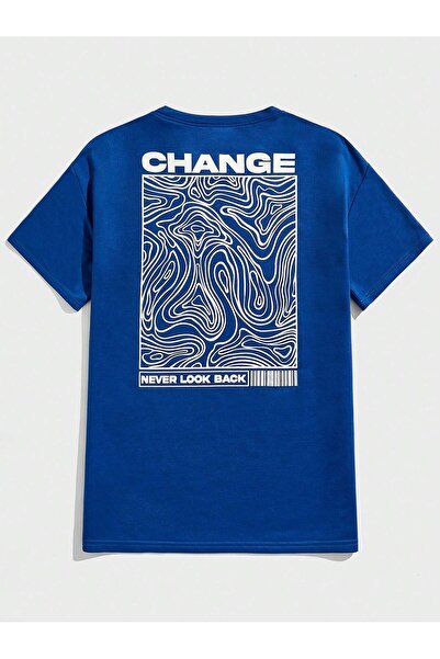Vordevia Оверсайз бавовняна футболка з принтом Change