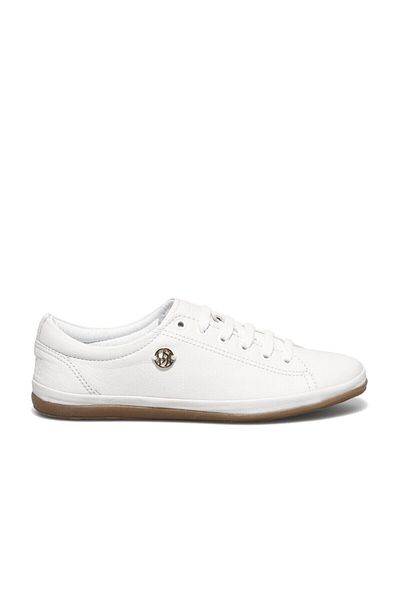 U.S. Polo Assn. حذاء رياضي نسائي أبيض - U.S. Polo Assn. جوجو 1pr أحذية عادية