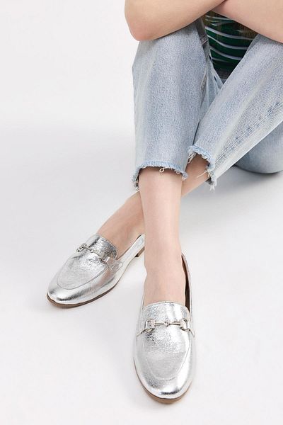 Yaya by Hotiç Lame Damen-Loafer-Schuhe 01AYY 307890 A210