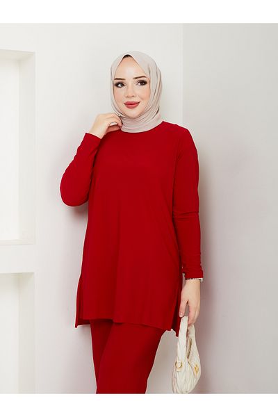 MODAMÜNASİP My Much Wanted Straight Pants Suit with Its Most Beautiful Colors